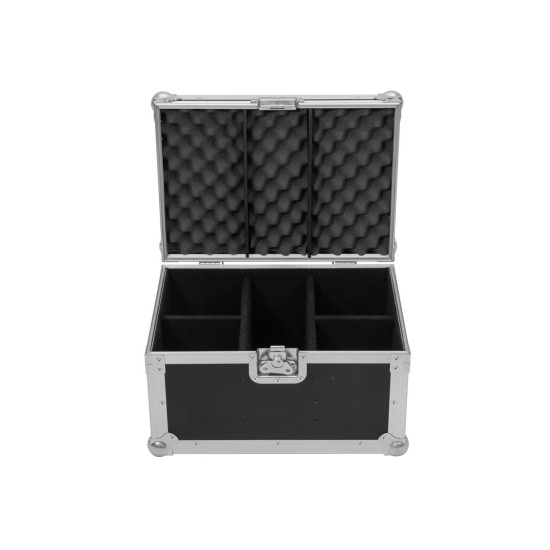 ROADINGER Flightcase per 4 SILENT PAR 6 QCL FLOOR - Custodia Alta Qualità