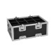 Flightcase ROADINGER per 8x SILENT PAR 6 QCL FLOOR - Custodia Professionale in Legno Multistrato