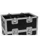 Flightcase ROADINGER per 8x SILENT PAR 6 QCL FLOOR - Custodia Professionale in Legno Multistrato