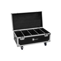 ROADINGER Flightcase Professionale con Ruote per 4x LED PLL-384, Custodia Antiurto