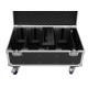 ROADINGER Flightcase per 4 LED PMB-4 COB QCL con Ruote - Custodia Professionale