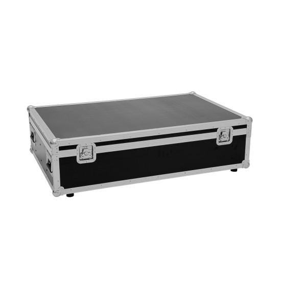 ROADINGER Flightcase PRO per 4x LED PMB-8 COB QCL - Custodia Protettiva Alta Qualità