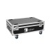 ROADINGER Flightcase Professionale con Ruote per 4x LED IP Atmo Bar 10