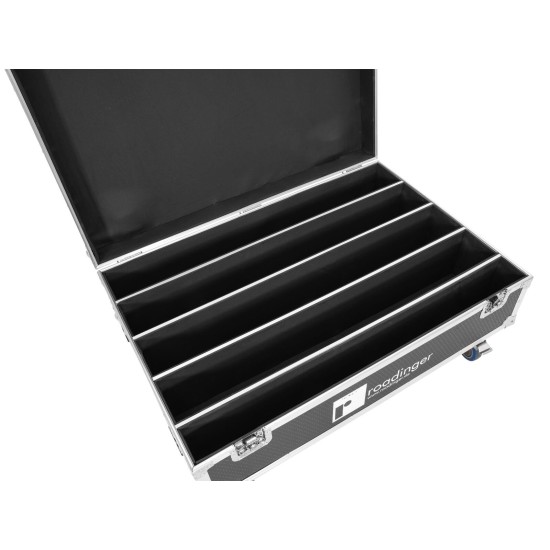 ROADINGER Flightcase Professionale con Ruote per 4x LED IP Atmo Bar 10