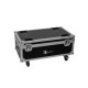 Flightcase ROADINGER per 4 LED CLS-18 QCL RGB/WW con Ruote Girevoli