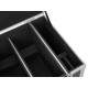 ROADINGER Flightcase per 4x Multiflood IP 8x10W RGBW Wash - Custodia con Ruote e Serrature