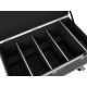 ROADINGER Flightcase per 4x Multiflood IP 8x10W RGBW Wash - Custodia con Ruote e Serrature