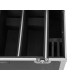 ROADINGER Flightcase per 4x Multiflood IP 8x10W RGBW Wash - Custodia con Ruote e Serrature