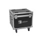 ROADINGER Flightcase Professionale con Ruote per 2 EYE-1940 - Custodia Imbottita con Vani Accessori