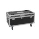 ROADINGER Flightcase Ricaricabile per 4 AKKU Multiflood IP 8x10W RGBW Wash CRMX