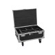 ROADINGER Flightcase con Ricarica per 6 AKKU IP TL-3 QCL Trusslight CRMX e Rotelle