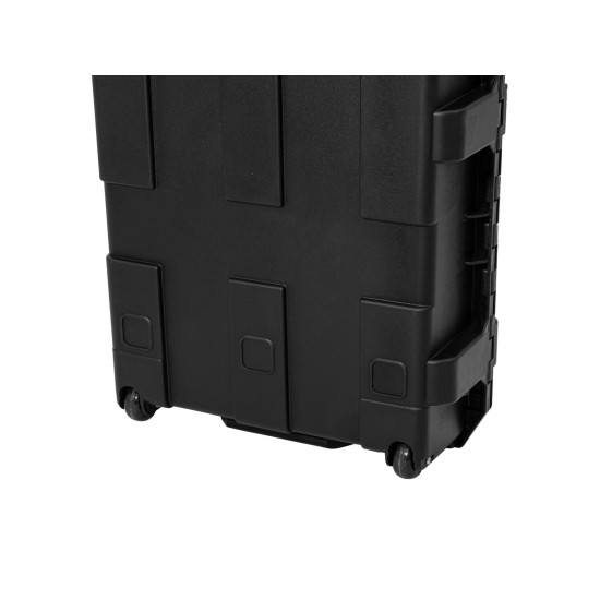 Custodia Professionale ROADINGER per 4x AKKU IP Pixel Tube 360° CRMX con Imbottitura e Funzione Trolley