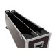 ROADINGER Flightcase Highline per 2 LCD ZL70 con Ruote Girevoli