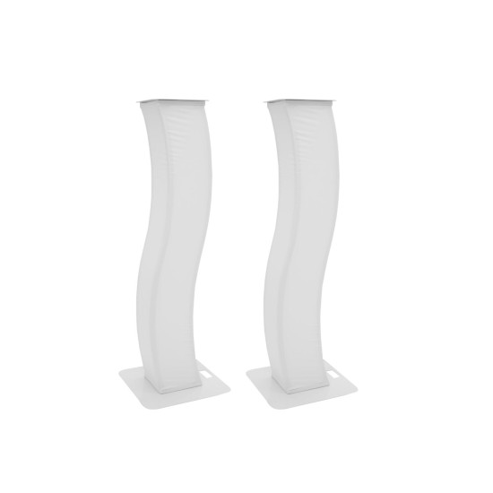 EUROLITE Supporti Curvati 150 cm con Cover e Borsa per Effetti Luce e Altoparlanti