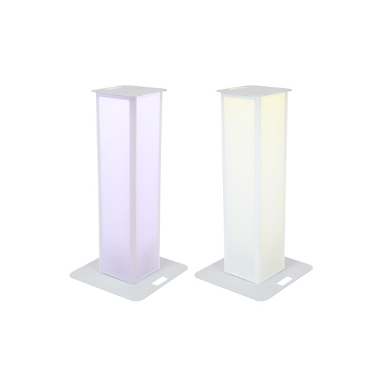 Set EUROLITE 2x Supporti Palco 150 cm con Cover e Borsa Bianca - Ideale per Illuminazione Professionale