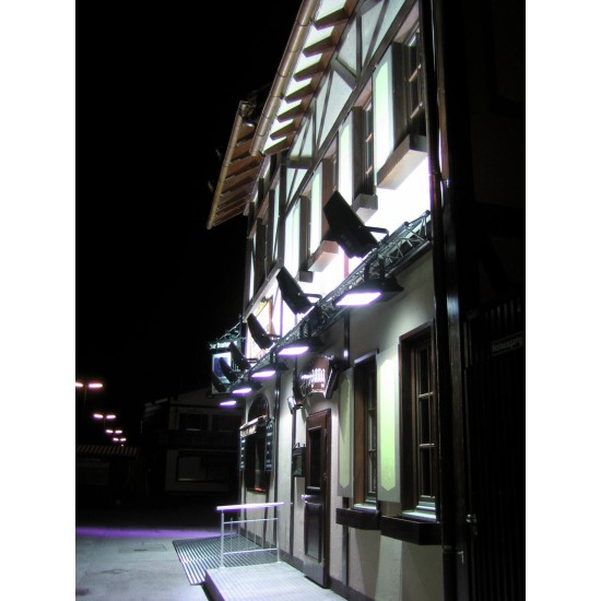 EUROLITE Proiettore LED da Esterno 150W WFL Argento - Illumina con Stile e Efficienza