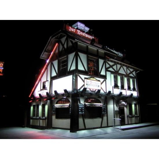 EUROLITE Proiettore LED da Esterno 150W WFL Argento - Illumina con Stile e Efficienza