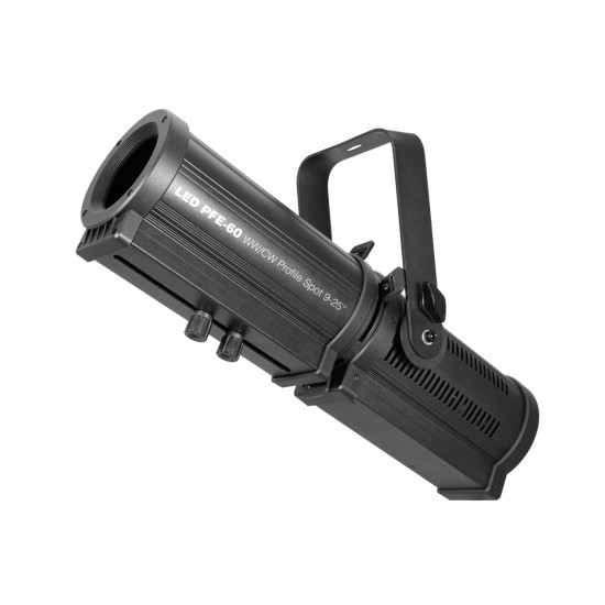 Proiettore LED Eurolite PFE-60 WW/CW con Zoom Manuale e CRI Elevato