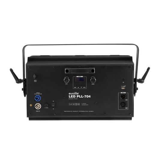 Proiettore LED Eurolite PLL-704 6000K: Illuminazione DMX per Palco e Video