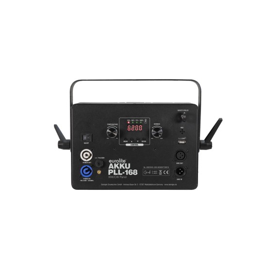 Pannello LED EUROLITE AKKU PLL-168 WW/CW a Batteria con 168 LED Bianchi