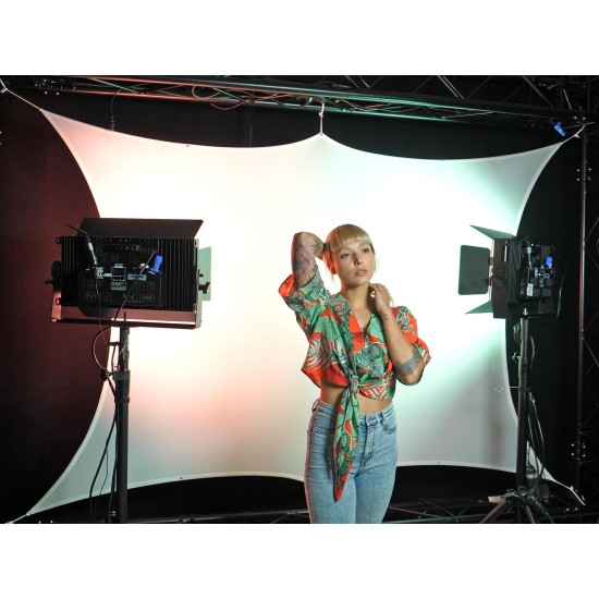 EUROLITE LED PLL-480 QCL: Proiettore LED Professionale RGBW per Effetti Luminosi DMX