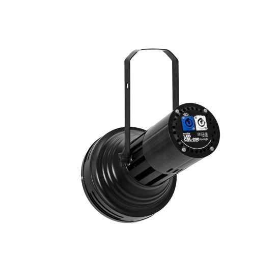 EUROLITE LED CSL-200 Proiettore Nero - Faro da 200W per Illuminazione Professionale