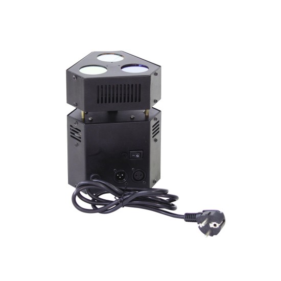 Proiettore LED Eurolite RGB DMX 3 Canali con Lampade MR-16 da 50W per Effetti Luce Professionali