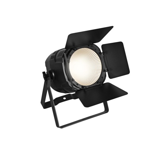 Proiettore LED Teatrale EUROLITE COB 100 WW Bianco Caldo 100W CRI 96 con DMX, Dimmer e Stroboscopio
