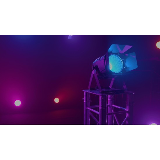 EUROLITE LED Theatre COB 100 RGBAL - Faro teatrale LED 5in1 per effetti speciali