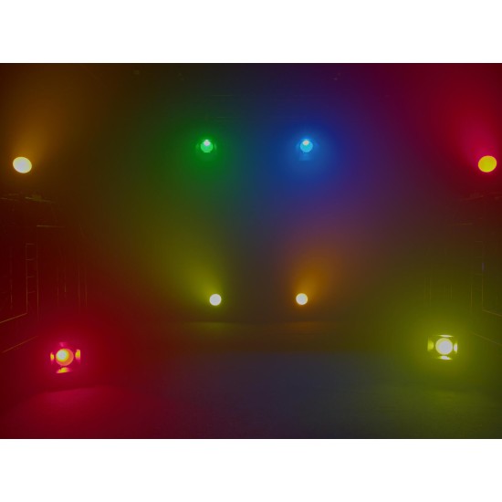 EUROLITE LED Theatre COB 100 RGBAL - Faro teatrale LED 5in1 per effetti speciali