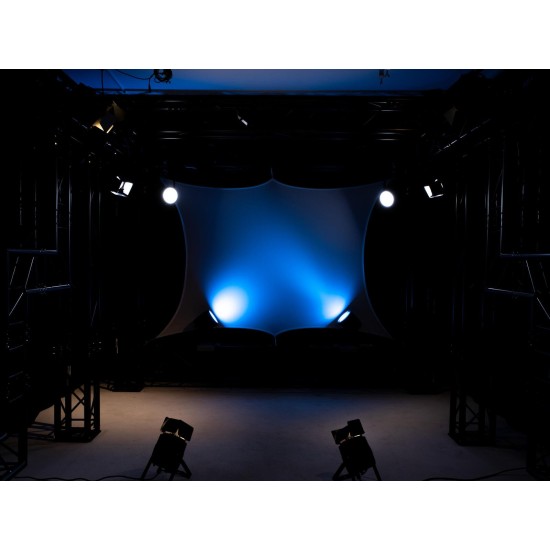 EUROLITE LED Theatre COB 200 WW/CW - Proiettore LED da Palco Professionale