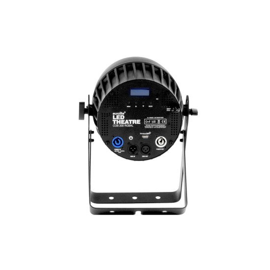 EUROLITE LED Theatre COB 200 RGBAL: Spotlight Professionale con Effetti Wash e Stroboscopici
