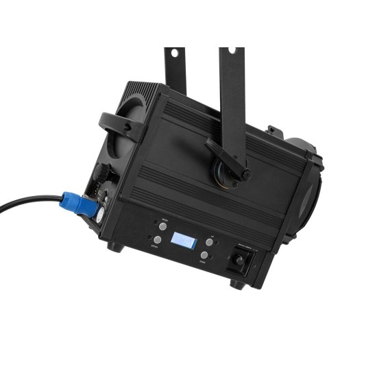 EUROLITE LED THA-100F MK3 Spotlight Professionale con Lente Fresnel e Effetto Luce DMX