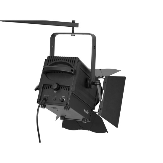 EUROLITE LED THA-100F TRC Proiettore Fresnel da Teatro, Bianco Caldo, CRI >90