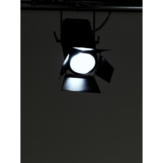 EUROLITE LED THA-250F: Proiettore Fresnel da Palco con Luce Calda 200W, CRI >90