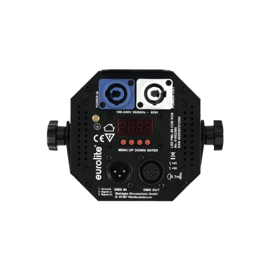 EUROLITE LED PML-80 COB RGB 80W: Spotlight e Wash Professionale DMX