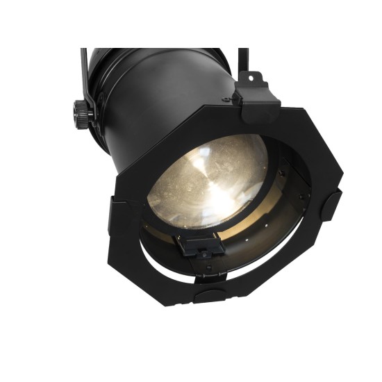 Proiettore LED Eurolite PAR-64 COB 100W 3000K Zoom Regolabile Nero