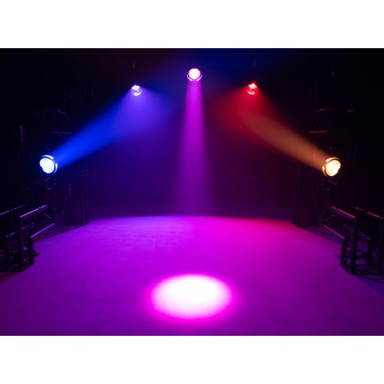 EUROLITE LED PAR-64 COB RGBW 120W Zoom Manuale - Proiettore Scenografico Professionale