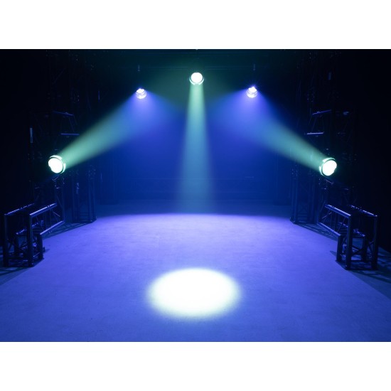 EUROLITE LED PAR-64 COB RGBW 120W Zoom Manuale - Proiettore Scenografico Professionale