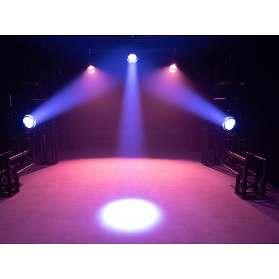 EUROLITE LED PAR-64 COB RGBW 120W Zoom Manuale - Proiettore Scenografico Professionale