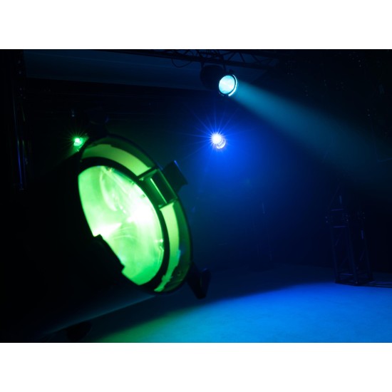 EUROLITE LED PAR-64 COB RGBW 120W Zoom Manuale - Proiettore Scenografico Professionale