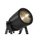 EUROLITE LED IP PAR-64 COB 100W Zoom Nero - Proiettore Scenografico per Esterni