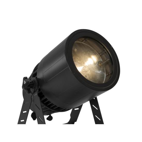 EUROLITE LED IP PAR-64 COB 100W Zoom Nero - Proiettore Scenografico per Esterni