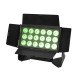 EUROLITE Multiflood IP 18x10W RGBW: Effetto Luce DMX, Wash CRMX per Illuminazione Scenografica