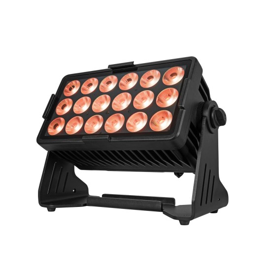 EUROLITE Multiflood IP 18x10W RGBW: Effetto Luce DMX, Wash CRMX per Illuminazione Scenografica
