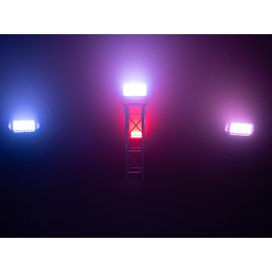 EUROLITE Multiflood IP 18x10W RGBW: Effetto Luce DMX, Wash CRMX per Illuminazione Scenografica