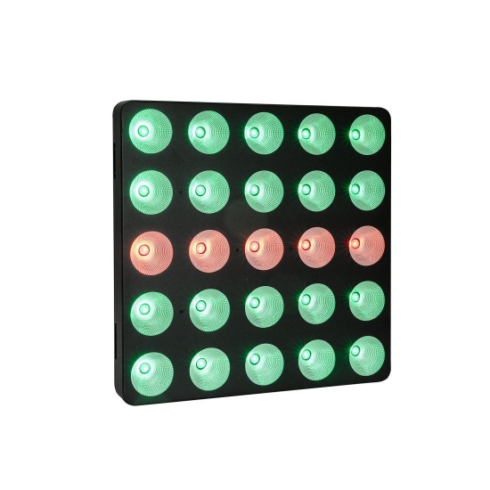 EUROLITE LED Pixel Matrix Panel 5x5 RGB/WW - Proiettore LED per Effetti di Luce DMX