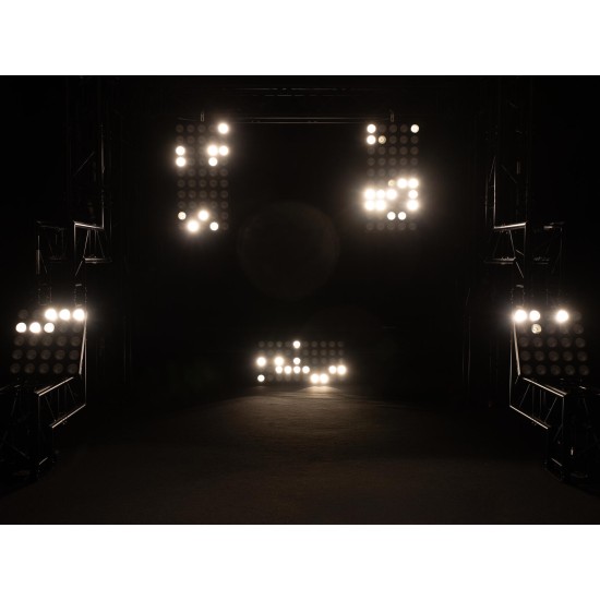 EUROLITE LED Pixel Matrix Panel 5x5 RGB/WW - Proiettore LED per Effetti di Luce DMX