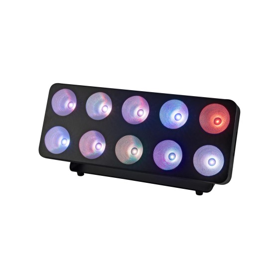 Pannello Eurolite LED Pixel Matrix 2x5 RGB/WW con Effetto Luce DMX e Controllo Pixel
