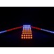 Pannello Eurolite LED Pixel Matrix 2x5 RGB/WW con Effetto Luce DMX e Controllo Pixel